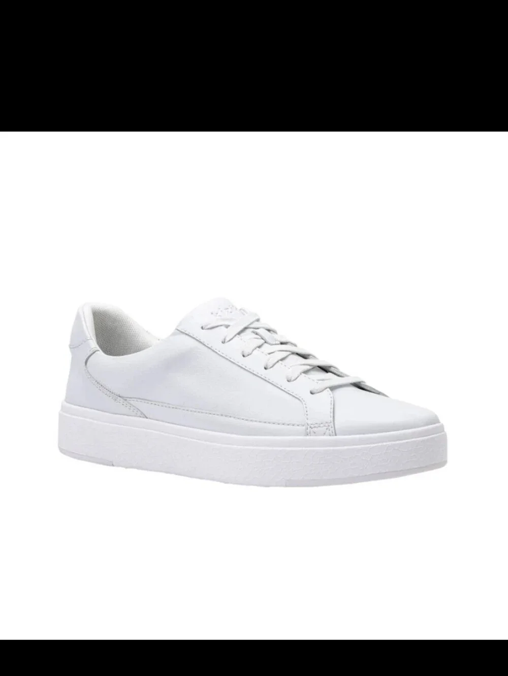 Kizik Vegas Unisex Hands-Free Leather Sneakers - Ivory White